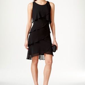 SL Fashion Tiered Chiffon Dress